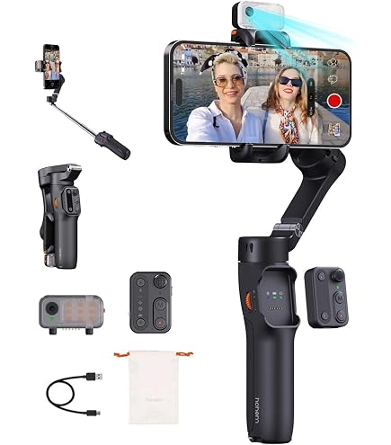 hohem iSteady x3 Gimbal Stabilizer for iPhone, AI Tracker